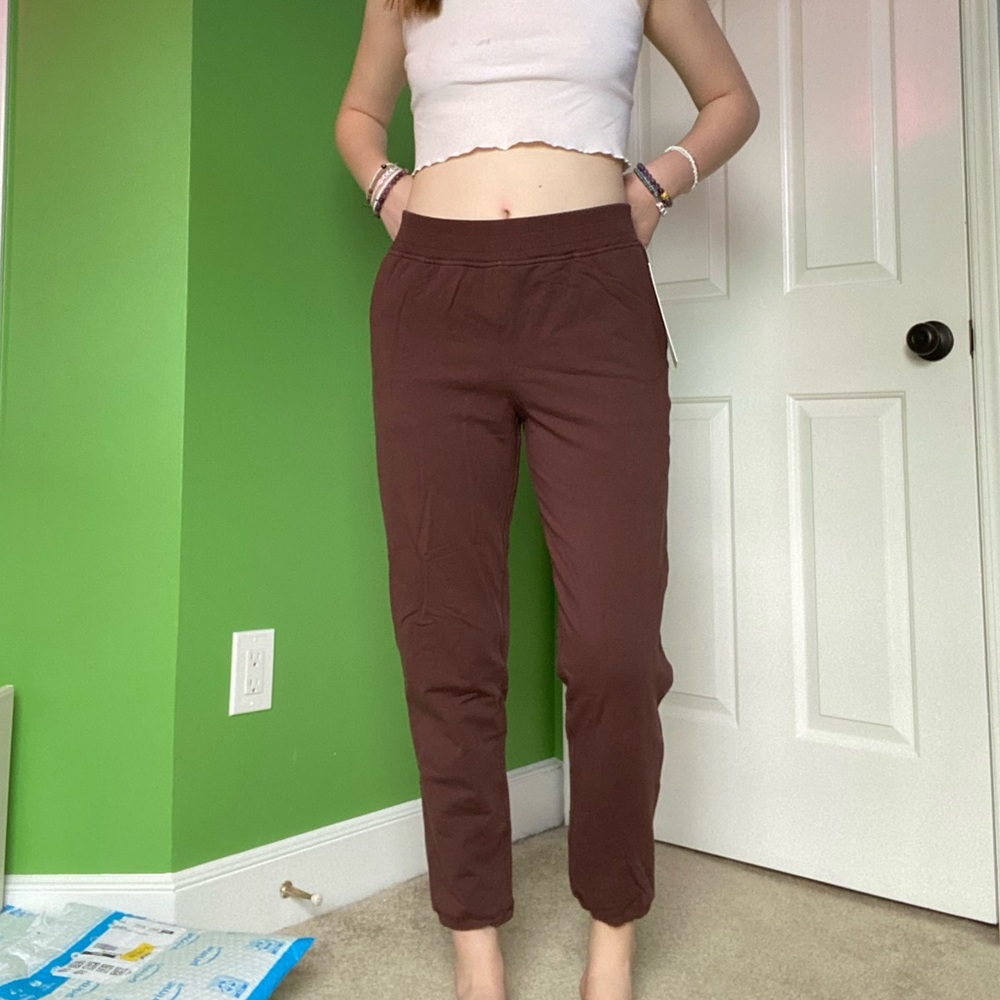 Gorgeous brown lulu lemon joggers